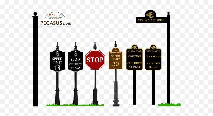 Download Rv Park Signs Picture Png Sign Post