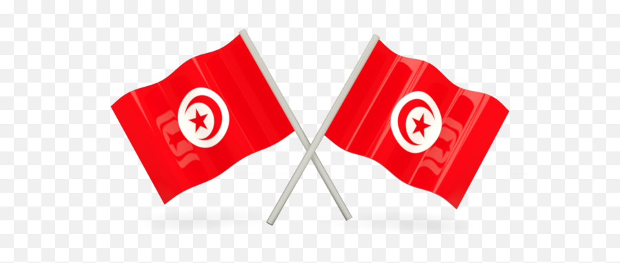 Two Wavy Flags Illustration Of Flag Tunisia - Switzerland Flag Png,Wavy Png
