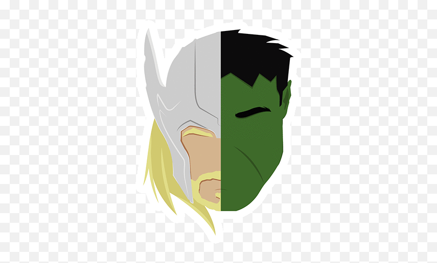 Thor Hulk Sticker - Thor Hulk Avengers Discover U0026 Share Gifs Avengers Siccker Png,Hulk Icon