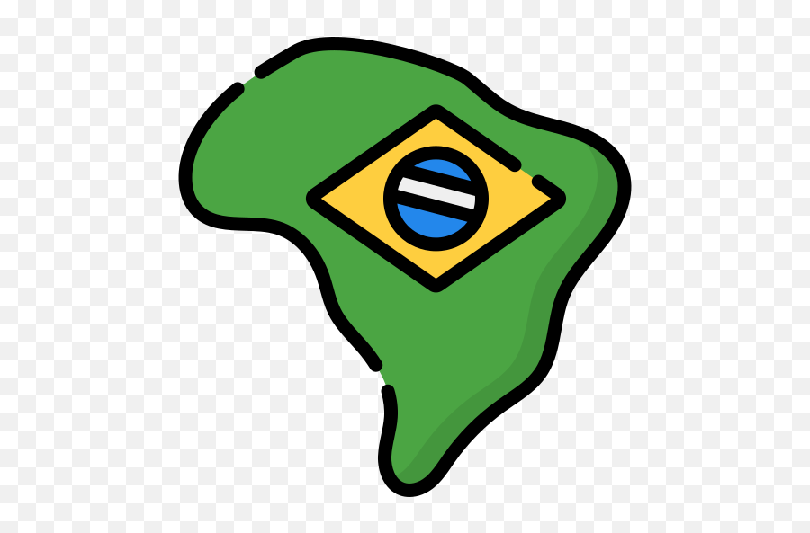 Brazil - Free Maps And Location Icons Language Png,Brazil Icon
