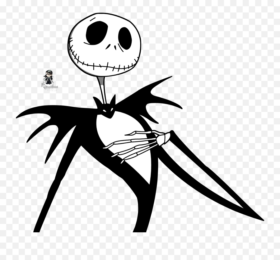 Jack Png 8 Image - Jack From Nightmare Before Christmas Silhouette,Jack Jack Png