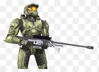 Halo Master Chief Sniper Png Image - Halo Master Chief With Sniper,Halo Master Chief Png