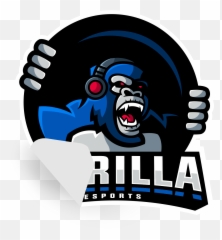 Gorilla Logo Esports - Gorilla Logo Png,Gorilla Logo