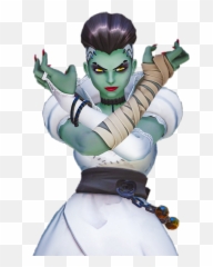 Overwatch Sombra Bride Zombie Undead - png