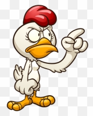 Chicken Cartoon Illustration - Cartoon Chicken Png,Chick Png