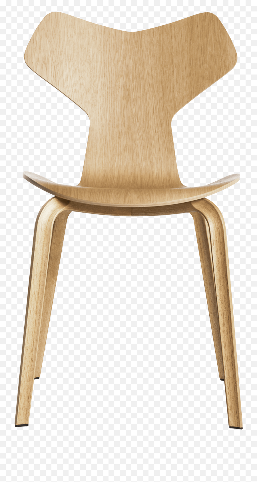 Grand Prix Chair Wooden Legs Clear Lacquer - Fritz Hansen Grand Prix Oak Png,Legs Transparent