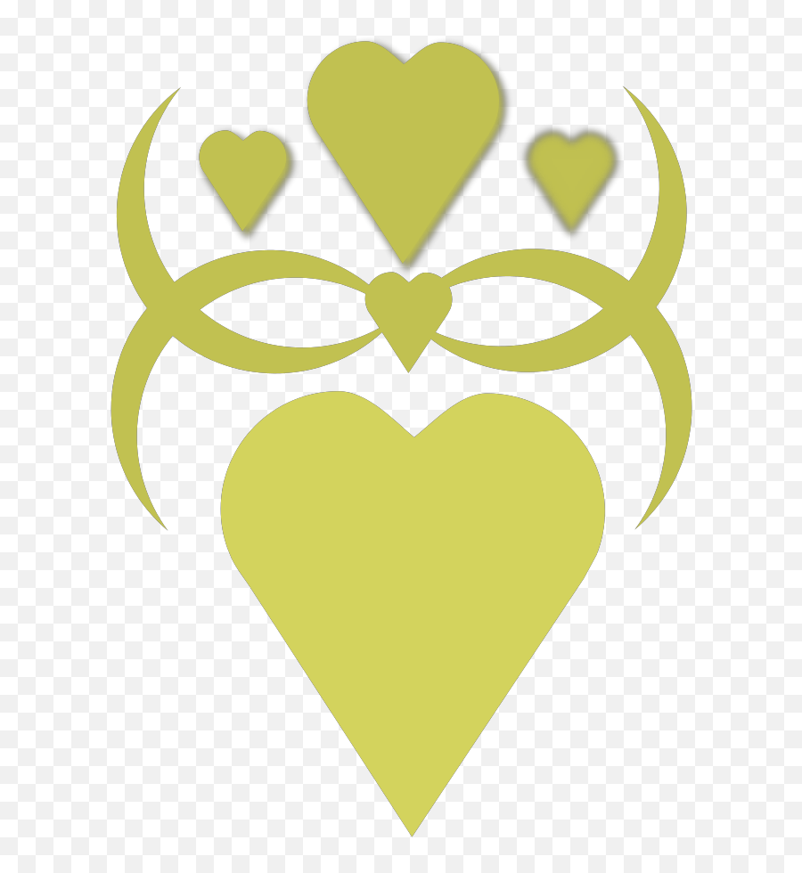 Golden Heart Png Svg Clip Art For Web - Download Clip Art Love Symbols,Gold Hearts Png