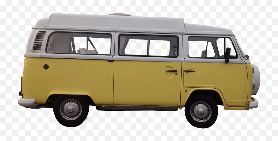 Vw Camper Van Yellow Vintage Camping - Camper Van Transparent Background Png,Camper Png