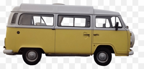 Vw Camper Van Yellow Vintage Camping - Camper Van Transparent Background Png,Camper Png