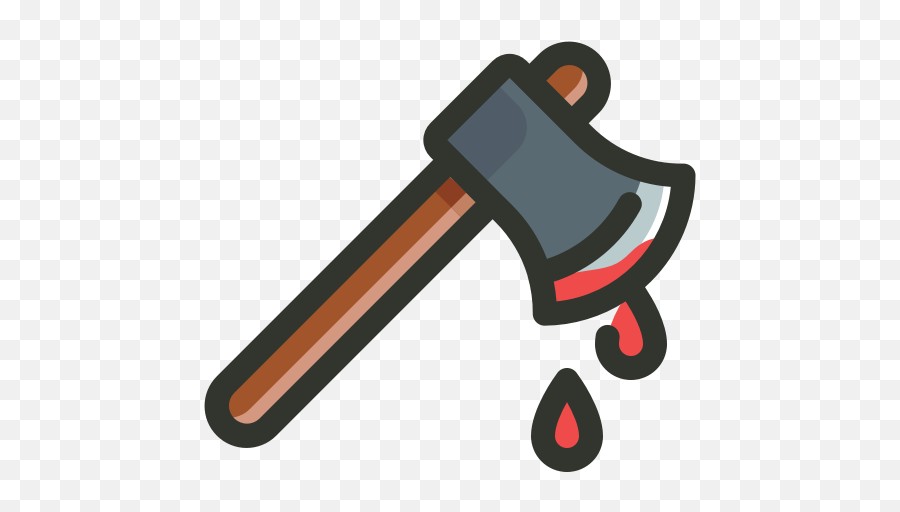 Axe Bloody Halloween Weapon Icon Png Preview Transparent