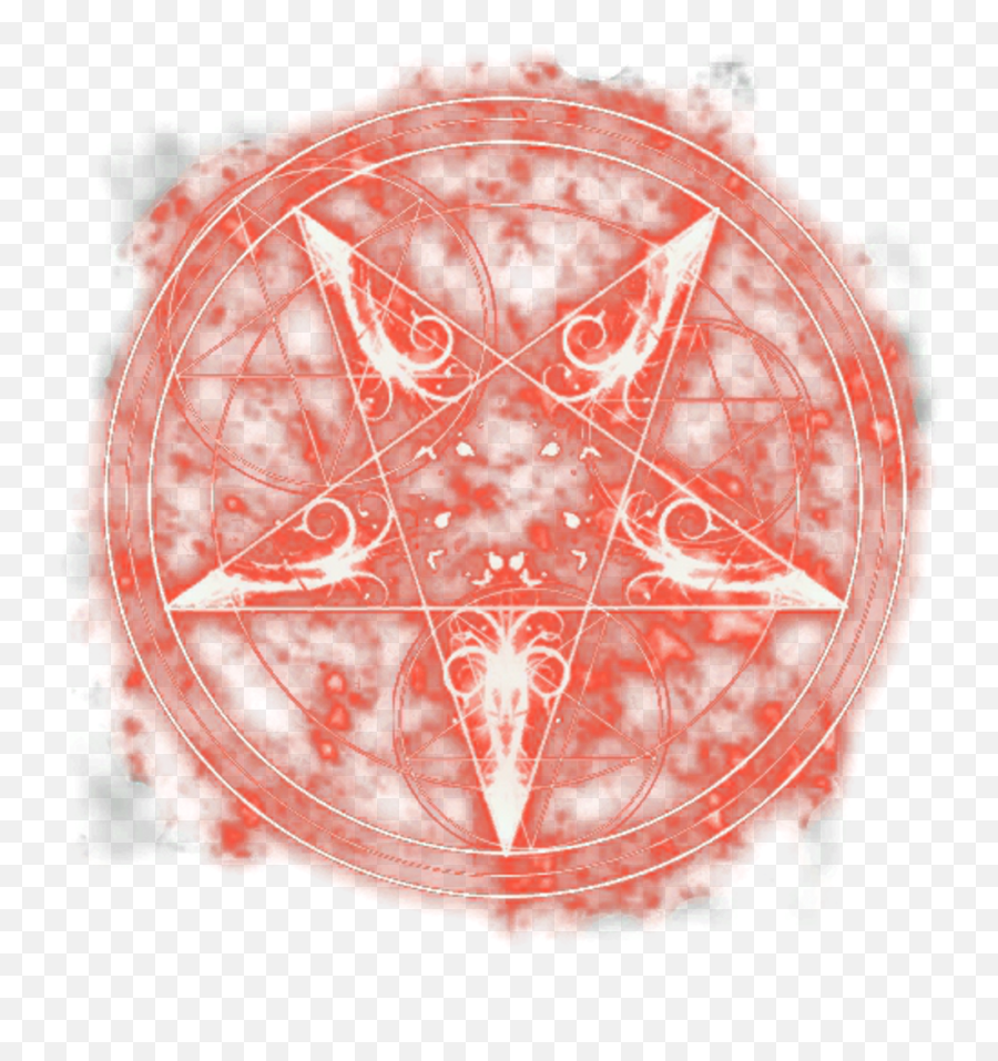 Download Star Red Glow Neon Light - Transparent Fire Magic Circle Png,Red Glow Png