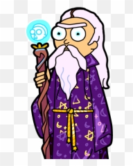 61 - Wizard Morty Pocketmortysnet Wizard Rick And Morty Png,Wizard Beard Png