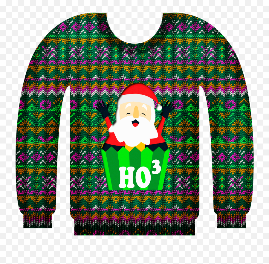 Ugly Christmas Sweater Clipart Free Download Transparent - Christmas Jumper Png,Sweater Png