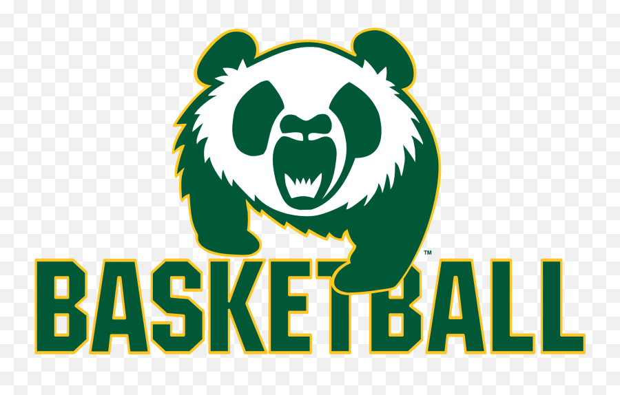 Basketball Green And Gold Sport System - University Of Alberta Pandas Logo Png,Cartoon Basketball Png