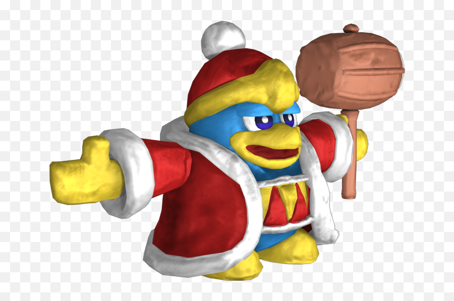 Wii U - Kirby And The Rainbow Curse Dedede Png,King Dedede Png