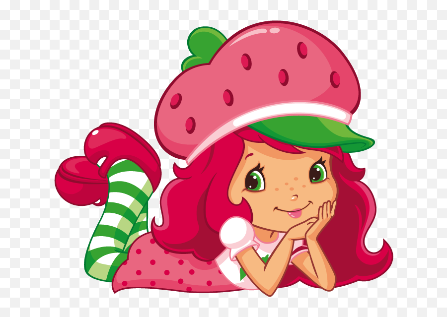 Clipart Hat Strawberry Shortcake - Strawberry Shortcake Cartoon Png,Nice  Png - free transparent png images 