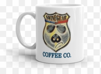 Swine Gear Hipster Logo Coffee Cup - Words To Describe My Mom png