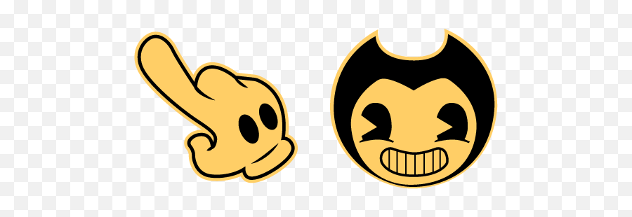 Bendy And The Ink Machine Cursor - Bendy X Alice Angel Png,Bendy And The Ink Machine Logo