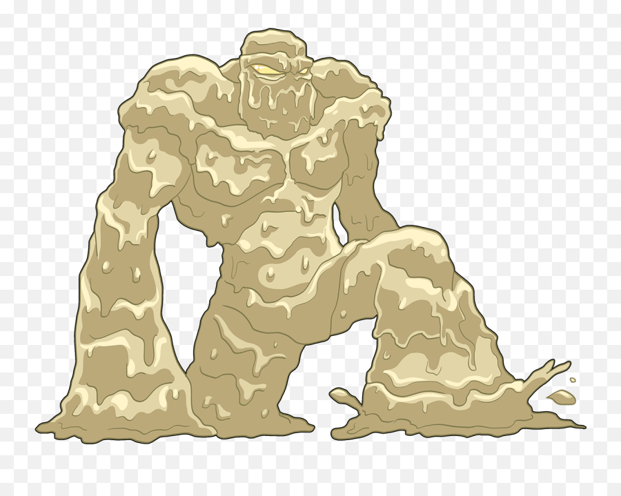 Clay Golem Rare Life Monster Card - Illustration Png,Golem Png