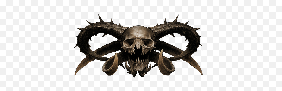 Index Of - Demon Skull Png,3d Skull Png