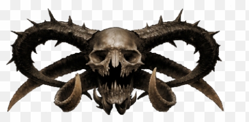 Index Of - Demon Skull Png,3d Skull Png