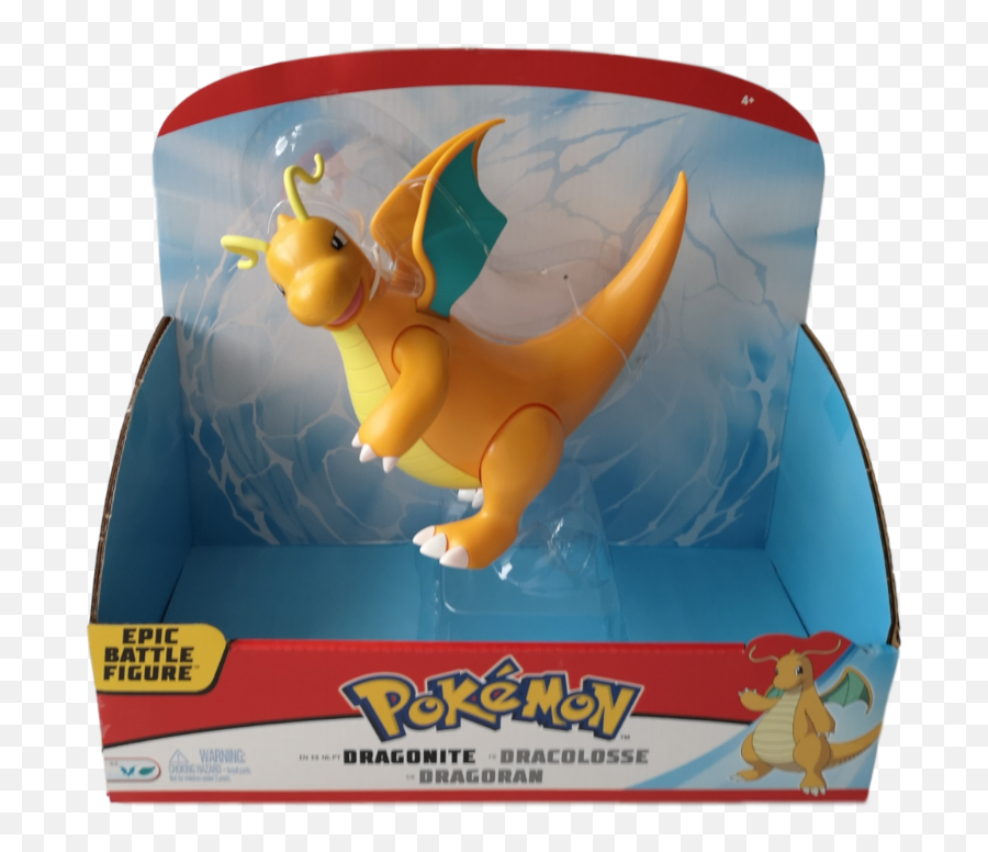 Pokemon 12 Dragonite Legendary Figure - Pokemon Png,Dragonite Png