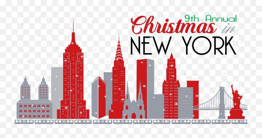 9th Annual Christmas In New York - Celebration Concert Tours Christmas In New York Text Png,New York Png