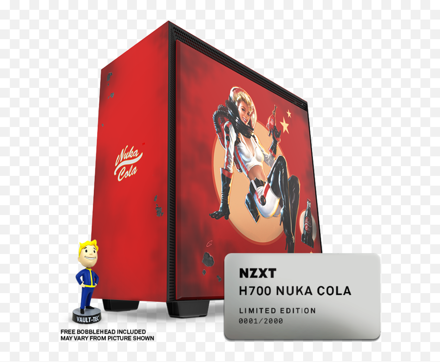 Fallout - Nzxt H700 Nukacola Edition Nzxt H700 Nuka Cola Png,Nuka Cola Png