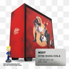 Fallout - Nzxt H700 Nukacola Edition Nzxt H700 Nuka Cola Png,Nuka Cola Png