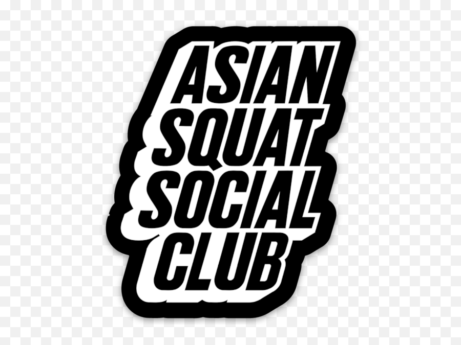 Asian Squat Social Club U2013 Asians Never Die - Asian Squat Social Club Png,Anti Social Social Club Logo