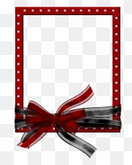 Boys Vs Girls Clipart - Transparent Diamond Frames Png Black And Red Picture Frames,Photo Frames Png