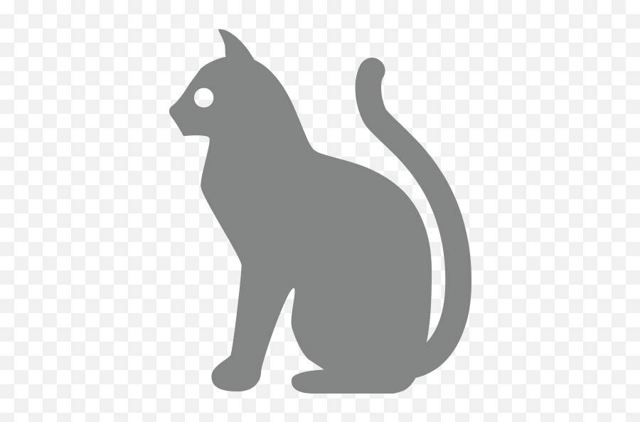 Cat Id 8719 Emojicouk - Black Cat Png,Cat Emoji Png