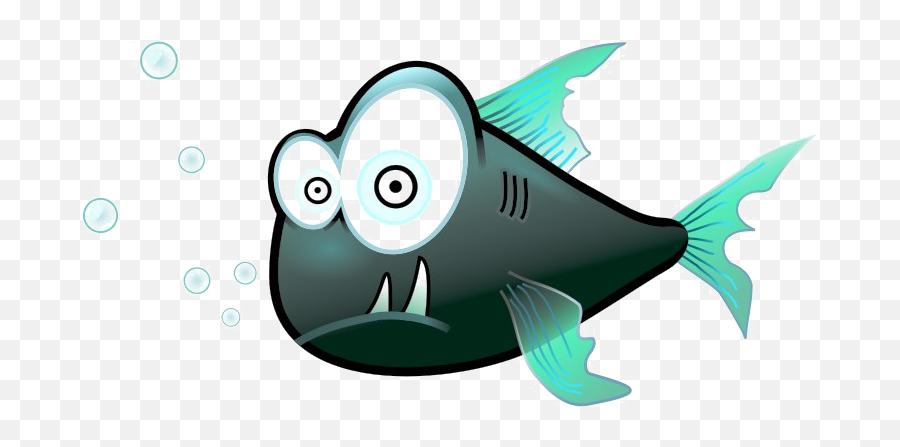 Piranha Transparent Png Mart - Piranha Clip Art,Fish Transparent Background