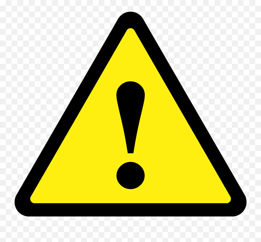 Free Yellow Triangle Png Download Clip Art - Triangle Caution Sign,Traingle Png