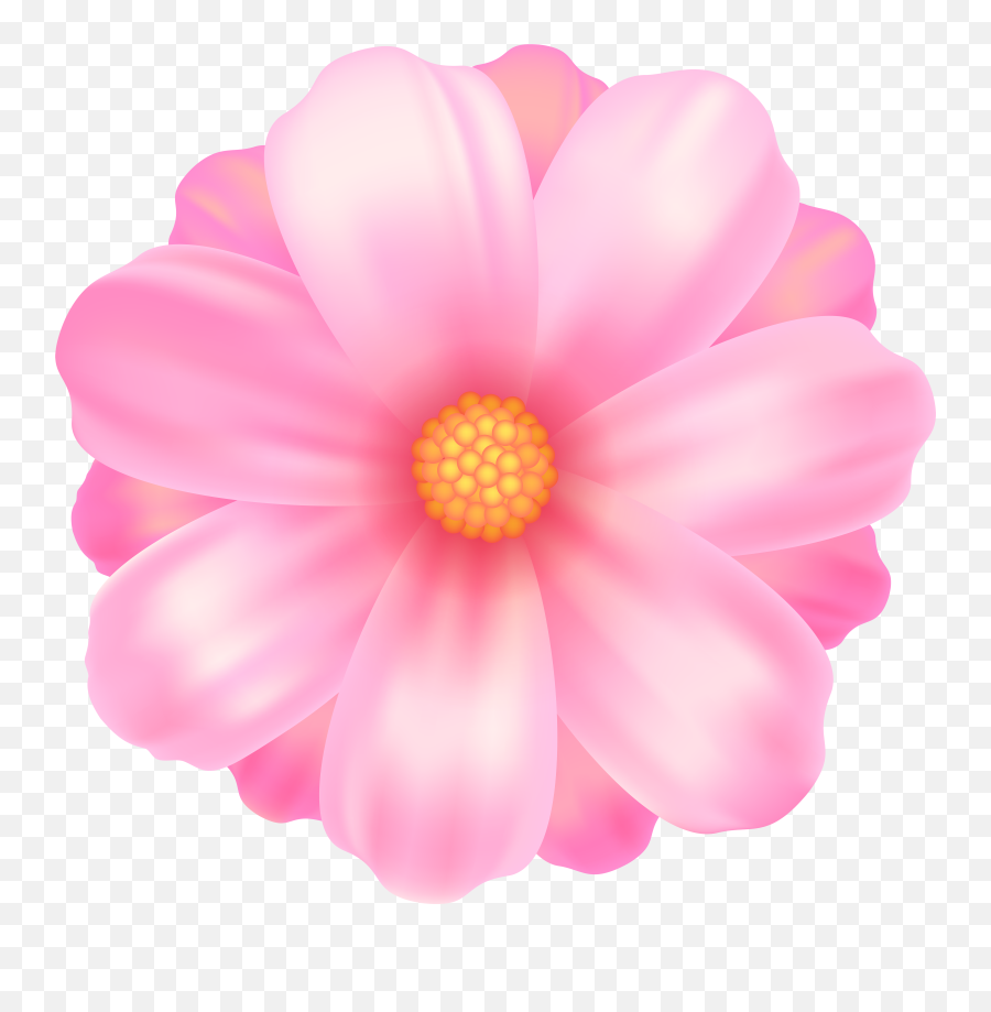 Flower Clipart Png Pink Pictures - Transparent Background Pink Flower Clipart,Flowers Clipart Png