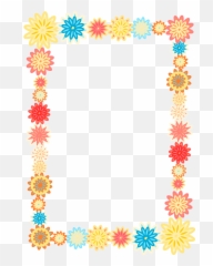 Photo Frame Png Pictures Love Black And Modern Frames - Colorful Page Borders Png
