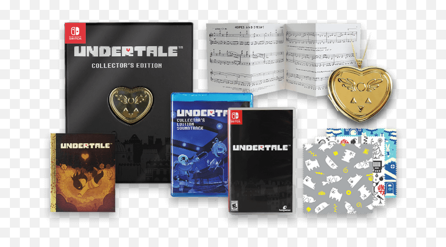 Undertale Game Physical Edition - Undertale Switch Edition Png,Undertale Heart Png