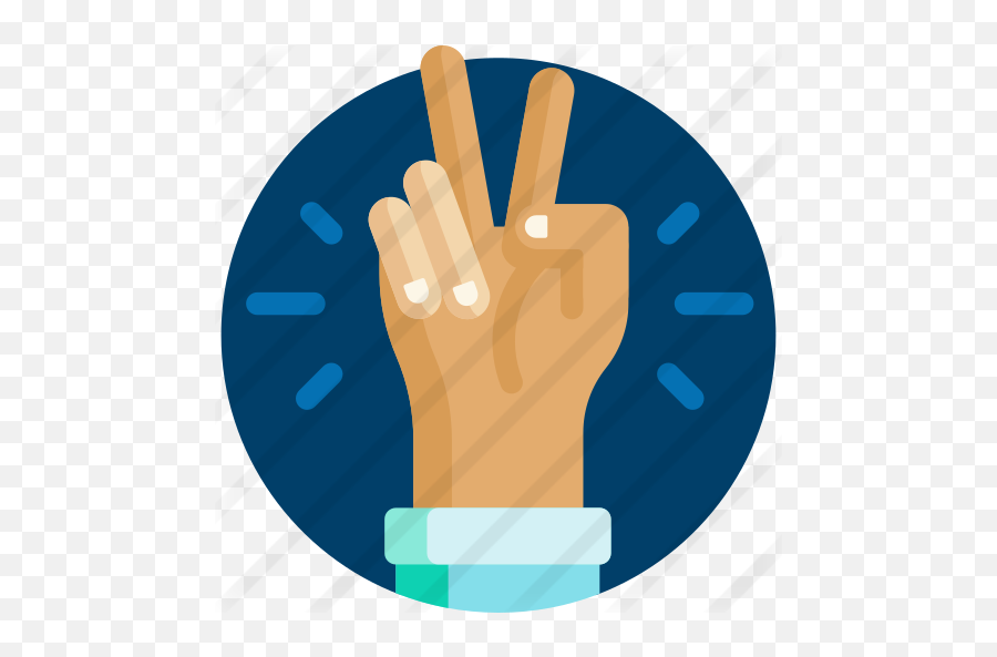 Peace Sign - Sign Language Png,Peace Sign Hand Png