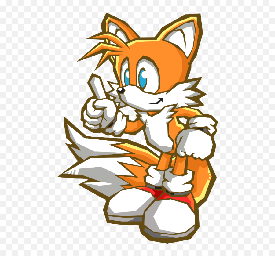 Chaos Emeralds Png - Sonic Battle Tails Art,Sonic Battle Logo