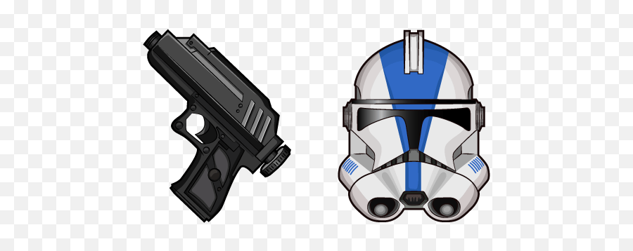 Star Wars Clone Trooper 501st Legion Dc - Blaster Star Wars Logo Png,501st Logo