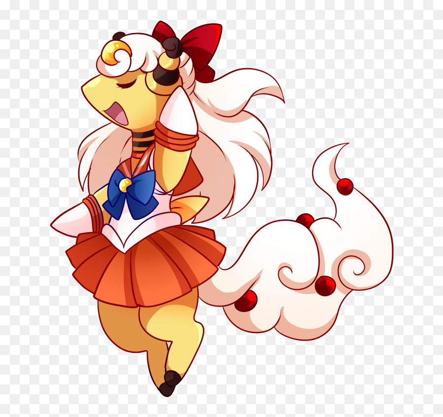 Sailor Venus Ampharos And Mega - Lopunny Sailor Moon Png,Sailor Venus Png