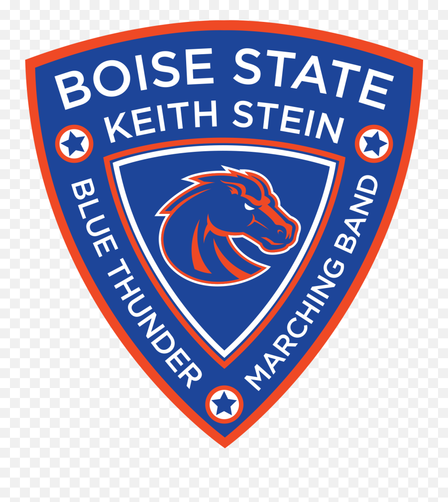 Boise State University Blue Thunder - Blue Thunder Marching Band Logo Png,Boise State Logo Png