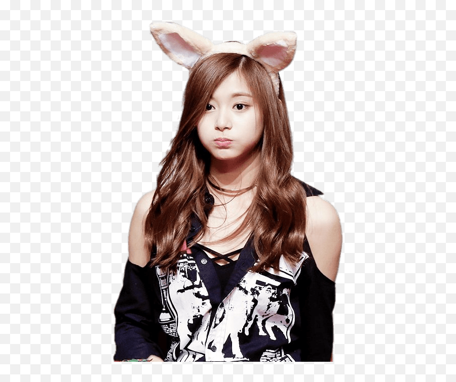 Twice Tzuyu Bunny Ears - Tzuyu Png,Twice Transparent