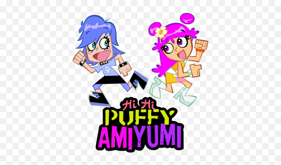 Hi Puffy Amiyumi Vector Logo - Hi Hi Puffy Ami Yumi Png,Hi Hi Puffy Amiyumi Logo
