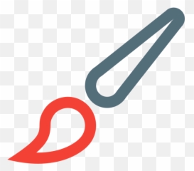 Brush Color Design Drawing Graphic Paint Icon - Bitsies png