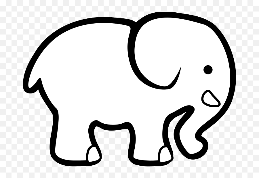 Download Free White Elephant Icon Favicon - Elephant Clip Art Png,Elephant Icon