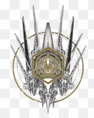 Battlestar Galactica Crest Of Ships - Emblem png