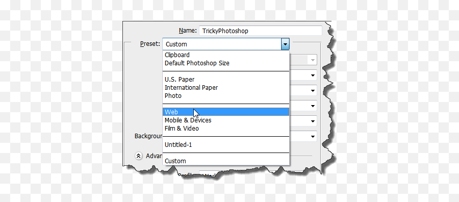 How To Create A New Document In - Vertical Png,Photoshop Icon Size