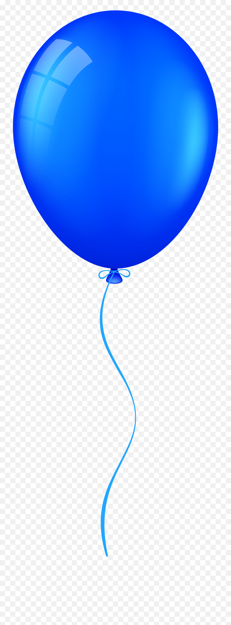 Balloon Transparent - Blue Cartoon Balloon Transparent Background Png,Gold Balloon  Png - free transparent png images 