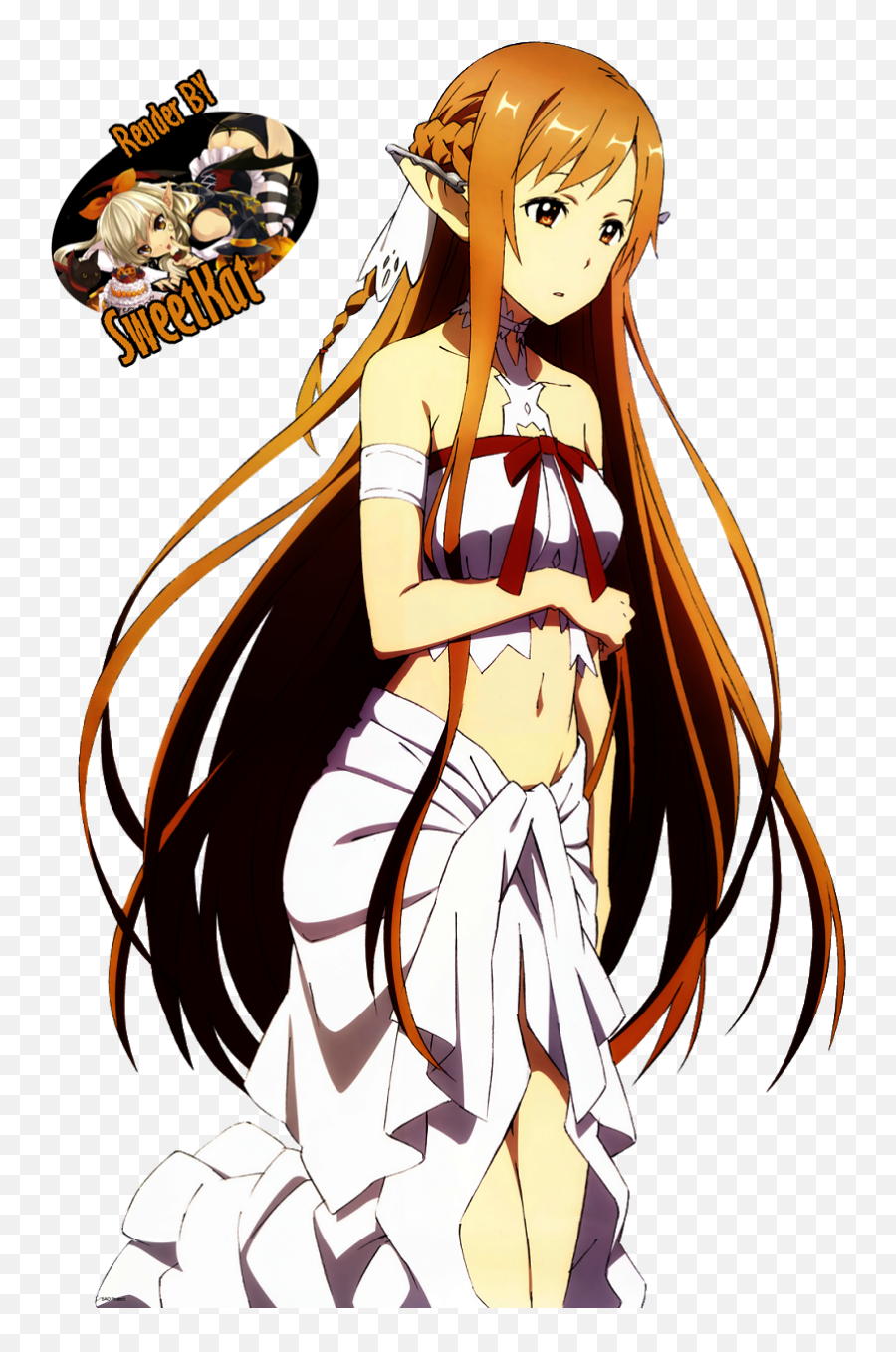 Asuna Titania Hd Png - Female Japanese Animation Characters,Tyki Mikk Icon